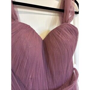 Revelry Rosalie Long Tulle Convertible Dress Size 2, Prom, Bridesmaid, Purple
